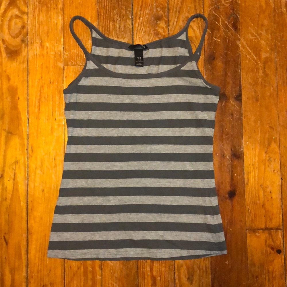H&M women’s striped tank - M